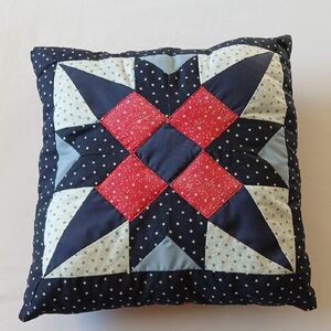 Patchwork Star Pillow